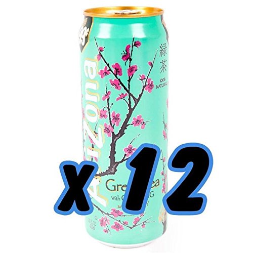Arizona Green Tea with Ginseng and Honeyl 12x 680ml inkl. DPG-Pfand von Arizona