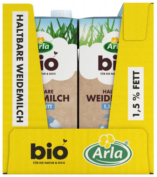 Arla Bio haltbare Weidemilch 1,5% Fett Arla Bio haltbare Weidemilch 1,5% Fett von Arla