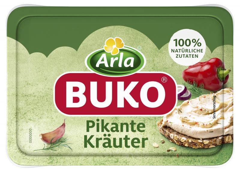 Arla Buko Frischkäse Pikante Kräuter von Arla