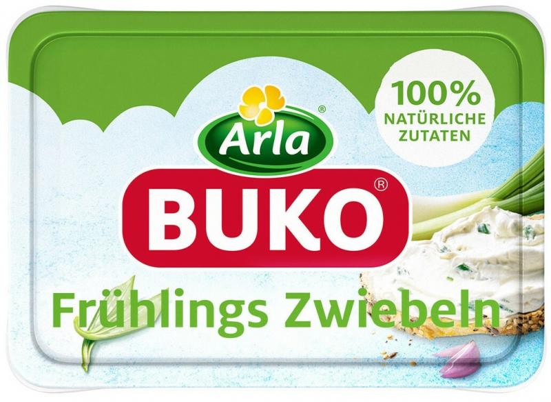 Arla Buko Frühlingszwiebeln, Frischkäse, ohne Gentechnik von Arla