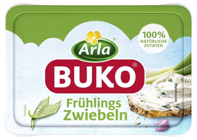 Arla Buko Frischkäse Frühlingszwiebeln von Arla