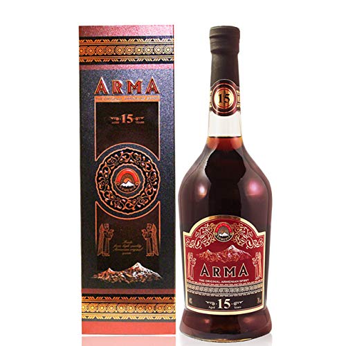 Armenien Edelspirituose"Arma" 15 Jahre geprägt mit Geschenkverpackung (1 x 0.7 l), 40% vol. von Arma