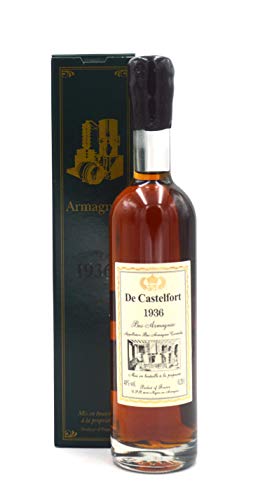 Rarität: Armagnac De Castelfort 0,2l Jahrgang 1936 inkl. Geschenkkarton von Armagnac De Castelfort