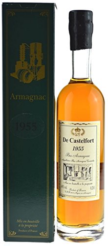 Rarität: Armagnac De Castelfort 0,2l Jahrgang 1955 inklusive Geschenkkarton von Armagnac De Castelfort