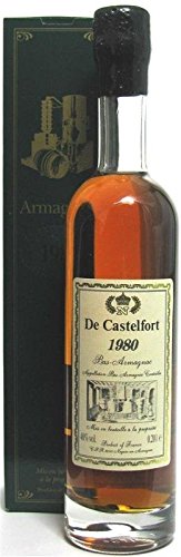 Rarität: Armagnac De Castelfort 0,2l - Jahrgang 1980 von Armagnac De Castelfort