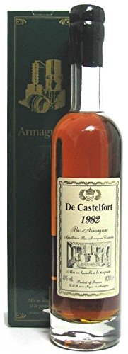 Rarität: Armagnac De Castelfort 0,2l - Jahrgang 1982 + Geschenkkarton von Armagnac De Castelfort