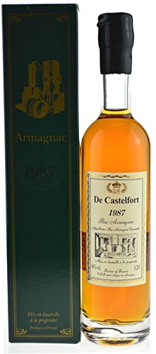 Rarität: Armagnac De Castelfort 0,2l Jahrgang 1987 inkl. Geschenkkarton von Armagnac De Castelfort