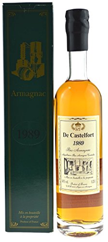 Rarität: Armagnac De Castelfort 0,2l Jahrgang 1989 incl. Geschenkkarton von Armagnac De Castelfort