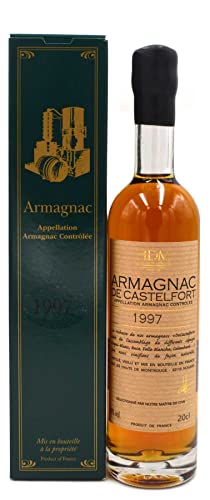 Rarität: Armagnac De Castelfort 0,2l Jahrgang 1997 inkl. Geschenkkarton von Armagnac De Castelfort