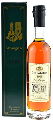 Rarität: Armagnac De Castelfort 0,2l Jahrgang 1999 inkl. Geschenkkarton von Armagnac De Castelfort