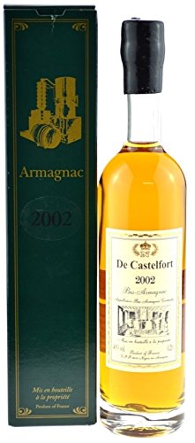 Rarität: Armagnac De Castelfort 0,2l Jahrgang 2002 inkl. Geschenkkarton von Armagnac De Castelfort