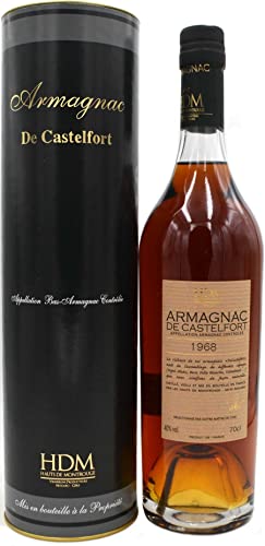 Rarität: Armagnac De Castelfort 0,7l Jahrgang 1968 von Armagnac De Castelfort