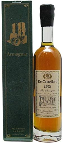 Rarität: Armagnac De Castelfort Jahrgang 1979-0,2l incl. Geschenkkarton von Armagnac De Castelfort