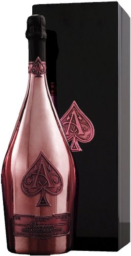 Armand de Brignac Brut Rosé Magnum Champagner mit edler Box (1 x 1.5 l) von Armand de Brignac