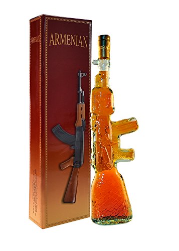 armenischer Brandy Kalaschnikow, 40% Alk, 5 Jahre gereift, 0,5L von Armenian Brandy