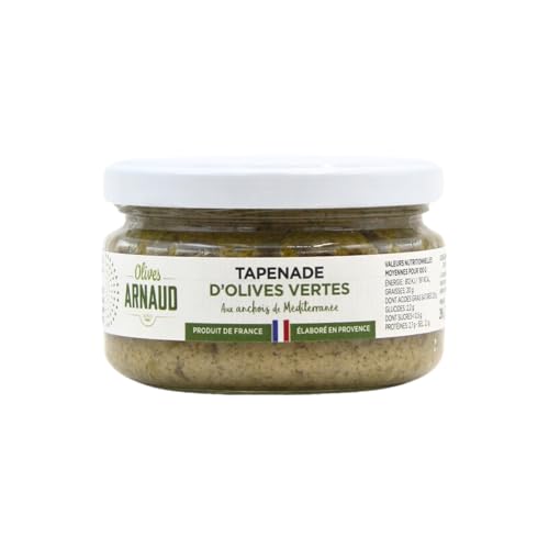 Oliven-Paste - Tapenade, grün, Arnaud, 200g von Arnaud