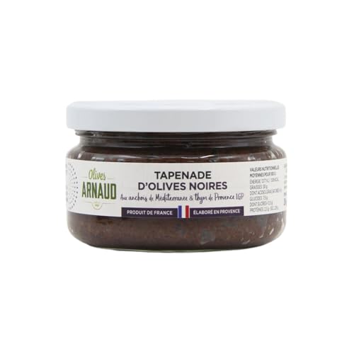 Oliven-Paste - Tapenade, schwarz, Arnaud, 200g von Arnaud