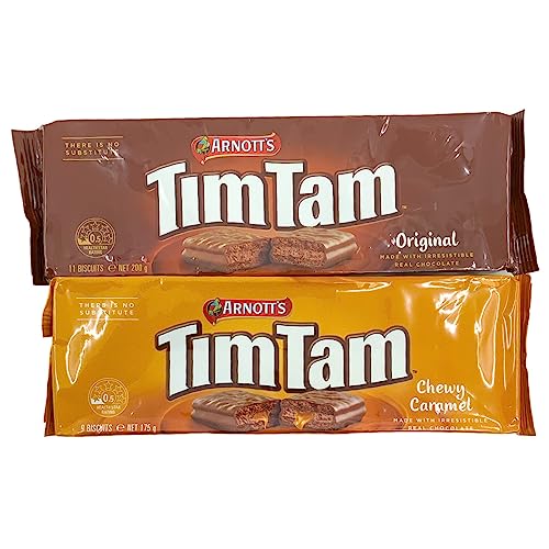 Arnotts Tim Tam Biscuits Combo Pack Original & Chewy Caramel by Arnotts von ARNOTT'S