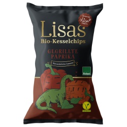 Kesselchips mit gegrillter Paprika von Aroma Snacks