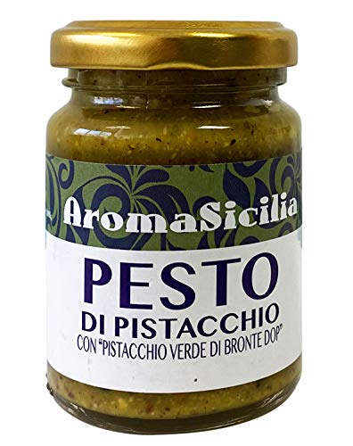 90gr Premium Pistazienpesto Pesto aus 80% Pistazien Bronte DOP 90gr Premium Pistazienpesto Pesto aus 80% Pistazien Bronte DOP von AromaSicilia