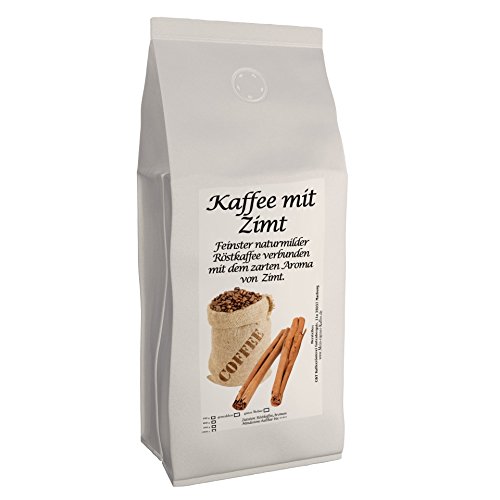 Aromakaffee - Aromatisierter Kaffee - Ganze Bohne - Frisch Von Uns Geröstet (Zimt, 200 Gramm) von Aromakaffee