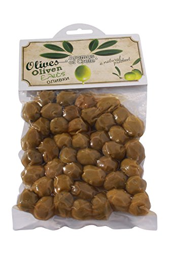 Griechische grüne Oliven 220g eingelegt "Aromas of Crete" aus Plakias Kreta Olive grün von Aromas of Crete