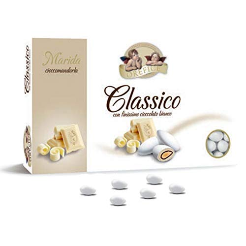 Italienisch Hochzeitsmandeln für Gastgeschenke mit Weiß Schokolade | 90 Stücke von Aromataste