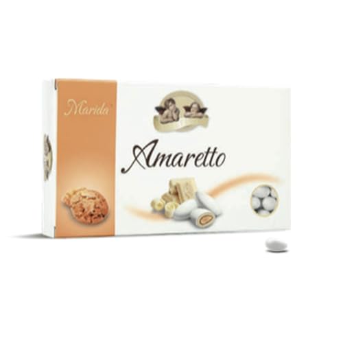 Italienisch Hochzeitsmandeln für Gastgeschenke mit Weiß Schokolade und Amaretto Kekse Geschmack | 90 Stücke Italienisch Hochzeitsmandeln für Gastgeschenke mit Weiß Schokolade und Amaretto Kekse Geschmack | 90 Stücke von Aromataste