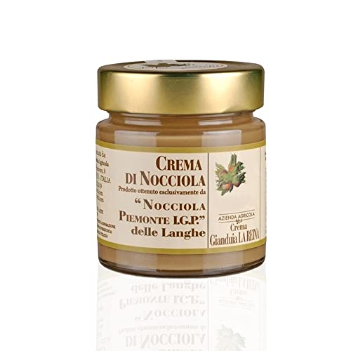 Pure Italienische Haselnusscreme 60% aus dem Piemont | La REINA | Tonda Langhe | Enthält keinen Kakao | 250g Pure Italienische Haselnusscreme 60% aus dem Piemont | La REINA | Tonda Langhe | Enthält keinen Kakao | 250g von Aromataste