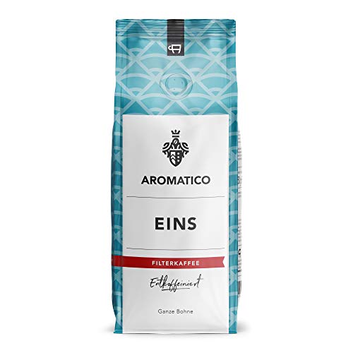 Aromatico EINS - Filterkaffee entkoffeiniert, 250 g / ganze Bohne von Aromatico
