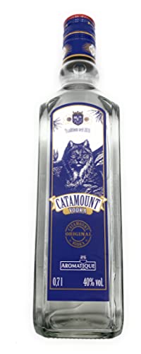 CATAMOUNT VODKA I Wodka von Aromatique I 40% vol. 0,70 L I Ein feiner Wodka, weich im Geschmack I Edler Wodka aus Thüringen von Aromatique