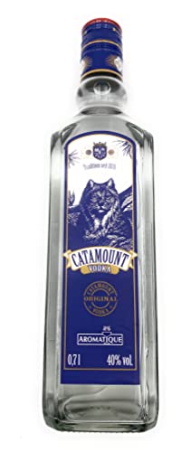 CATAMOUNT VODKA I Wodka von Aromatique I 40% vol. 0,70 L I Ein feiner Wodka, weich im Geschmack I Edler Wodka aus Thüringen CATAMOUNT VODKA I Wodka von Aromatique I 40% vol. 0,70 L I Ein feiner Wodka, weich im Geschmack I Edler Wodka aus Thüringen von Aromatique