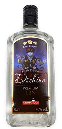 Premium Gin I Dry Gin von Aromatique 40% vol. 0,70 L I Drei Burgen-Dschinn I Edler Gin aus Thüringen I natürlicher Wacholder Premium Gin I Dry Gin von Aromatique 40% vol. 0,70 L I Drei Burgen-Dschinn I Edler Gin aus Thüringen I natürlicher Wacholder von Aromatique