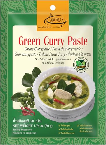 Aromax Currypaste, grün, 12er Pack (12 x 50 g Packung) von Aromax