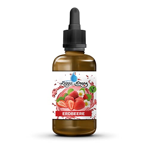 Aromenland Fitness Lebensmittelaroma Legga Drops Erdbeere Geschmack zuckerfrei kalorienfrei 50 ml von Aromenland