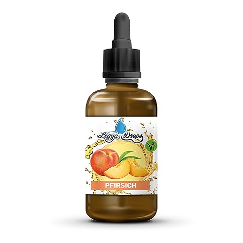 Aromenland Fitness Lebensmittelaroma Legga Drops Pfirsich Geschmack zuckerfrei kalorienfrei 50 ml von Aromenland