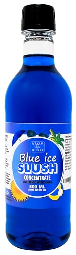 Blue Ice-Slushkonzentrat 500 ml, Mischungsverhältnis 1:5 | Slush-Eis | Crush-Eis | Wassereis | ohne künstliche Farbstoffe | für Slushie-Maker von Aromhuset