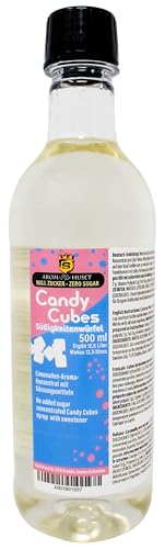 Zero Zucker Marshmallow-Limonadekonzentrat | 500 ml ergibt 12,5 Liter | ohne Zucker | für Wassersprudler | kalorienarm | ohne Konservierungsstoffe | ohne künstliche Farbstoffe von Aromhuset