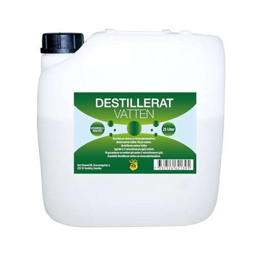 Destilliertes Wasser, 25-Liter-Kanister von Aromhuset