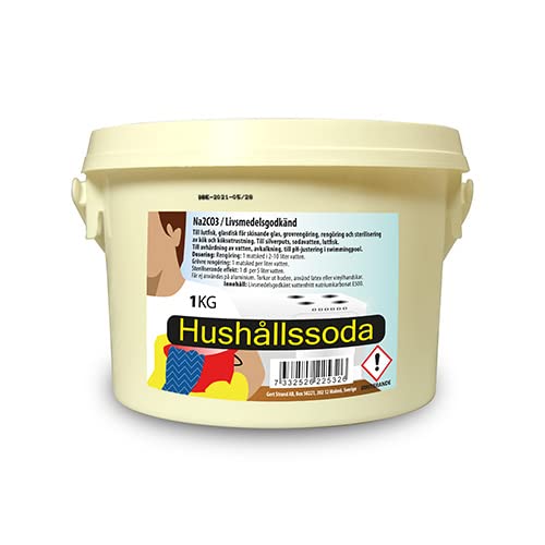 Haushaltsnatron 1 KG von Aromhuset