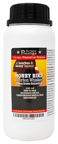 PR Honey Bird Bourbon Whiskey-Liköressenz 280ml | professionelle liquid aroma Essenz | Hausgebrauch, Brennerei | mit handelsüblichem Wodka oder Korn vermischen | 280ml Essenz ergibt 10,5 Liter Getränk von Aromhuset