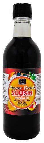 Power Drink-Slushkonzentrat 500 ml, Mischungsverhältnis 1:5 | Slush-Eis | Crush-Eis | Wassereis | ohne künstliche Farbstoffe | für Slushie-Maker von Aromhuset