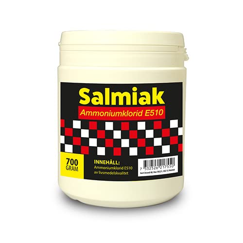 Salmiak (Ammoniumchlorid) 700 Gramm - kaufen Sie Ihr Salmiakpulver hier zum günstigen Preis von Aromhuset