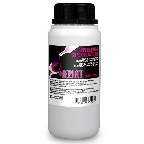 Superarom Merlot Wein 280 ML Superarom Merlot Wein 280 ML von Aromhuset