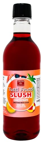 Tutti Frutti-Slushkonzentrat 500 ml, Mischungsverhältnis 1:5 | Slush-Eis | Crush-Eis | Wassereis | ohne künstliche Farbstoffe | für Slushie-Maker von Aromhuset