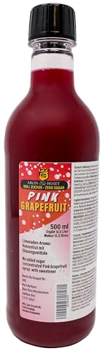Zero Getränkesirup | 500 ml ergeben 12,5 Liter (Pink Grapefruit) von Aromhuset