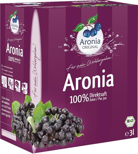 Bio Aronia Direktsaft 2 x 3 l von Aronia Original