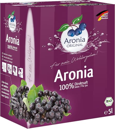 Aronia Original Bio Aronia Direktsaft (1 x 5 l) von Aronia Original