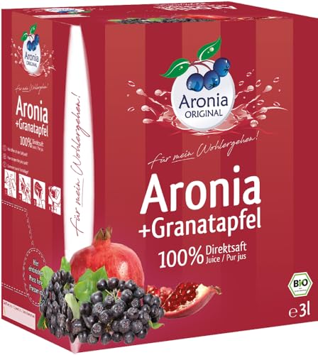 Aronia Original Bio AroniaGranatapfel Direktsaft (2 x 3 l) von Aronia Original