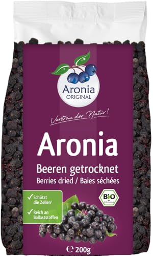 Bio Aroniabeeren getrocknet 2 x 200 gr von Aronia Original
